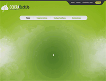 Tablet Screenshot of celerabackup.com